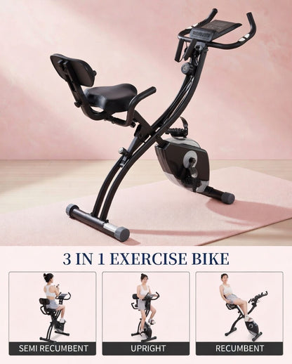 Novelle & Luna FlexRide 3-in-1 Exercise Bike